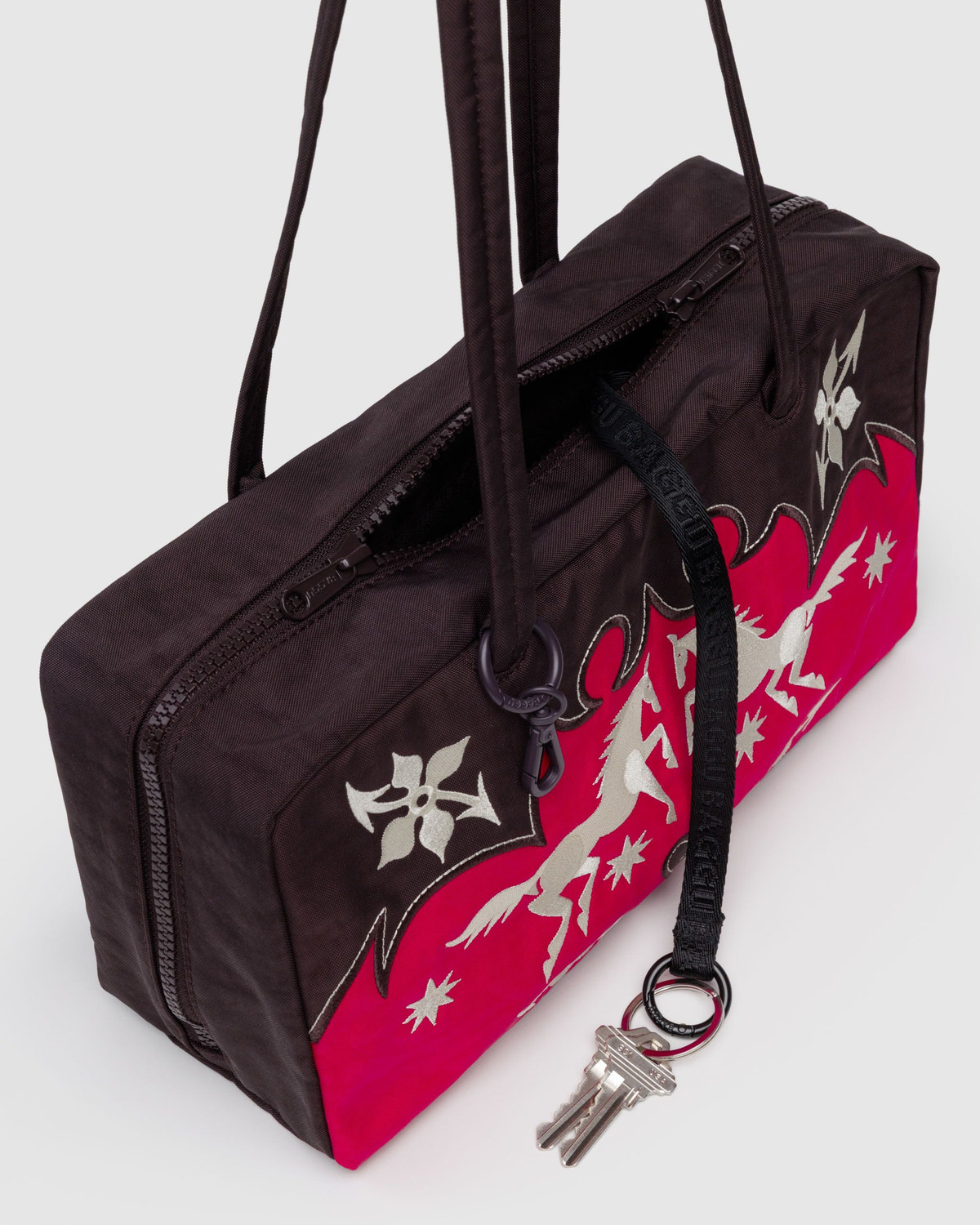 Nylon Bowler Bag - Image 5