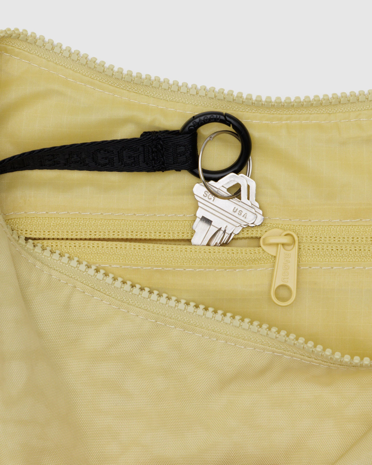 Medium Nylon Crescent Bag - Image 4